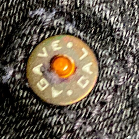 Agave Nectar Premium Denim Classic Straight Blackout Supima Flex Jet Black Jeans - Picture 9 of 13